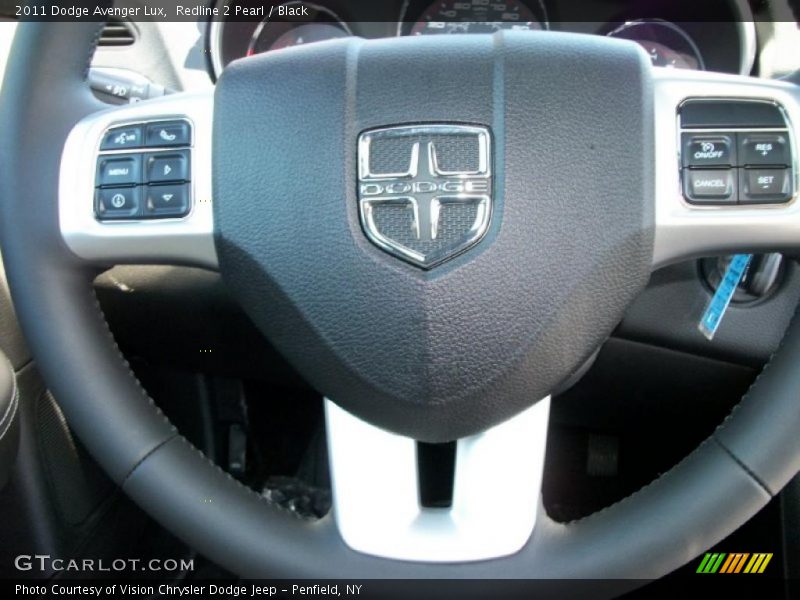 Redline 2 Pearl / Black 2011 Dodge Avenger Lux