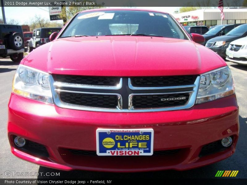 Redline 2 Pearl / Black 2011 Dodge Avenger Lux