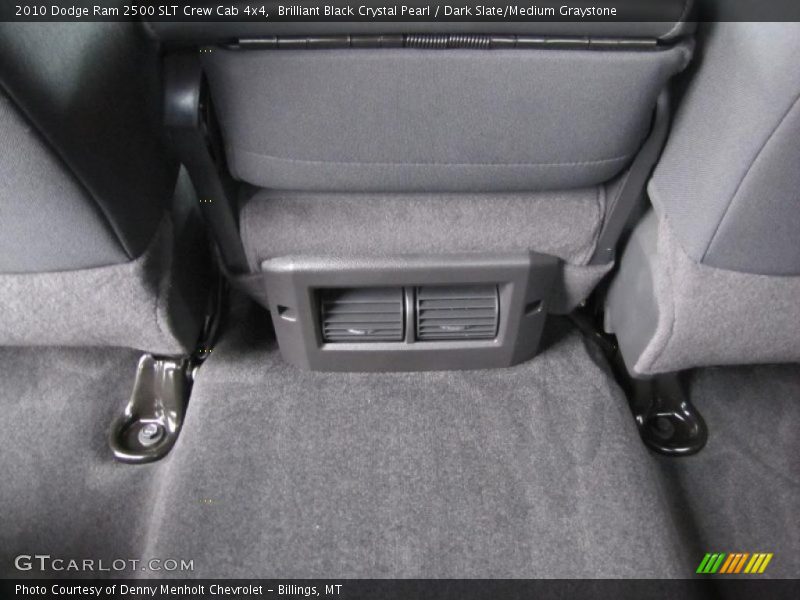 Brilliant Black Crystal Pearl / Dark Slate/Medium Graystone 2010 Dodge Ram 2500 SLT Crew Cab 4x4