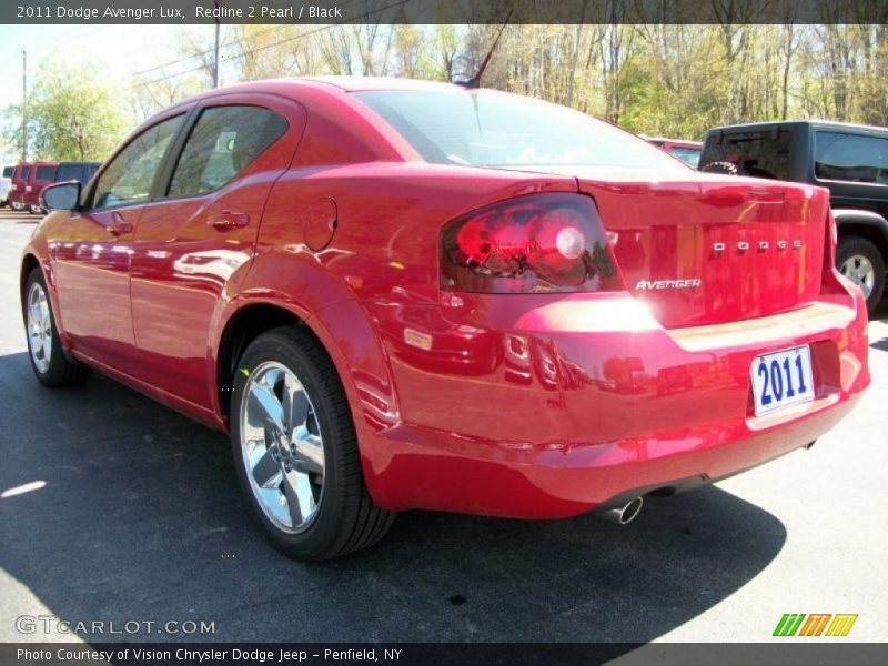 Redline 2 Pearl / Black 2011 Dodge Avenger Lux