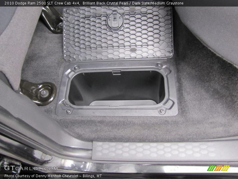 Brilliant Black Crystal Pearl / Dark Slate/Medium Graystone 2010 Dodge Ram 2500 SLT Crew Cab 4x4
