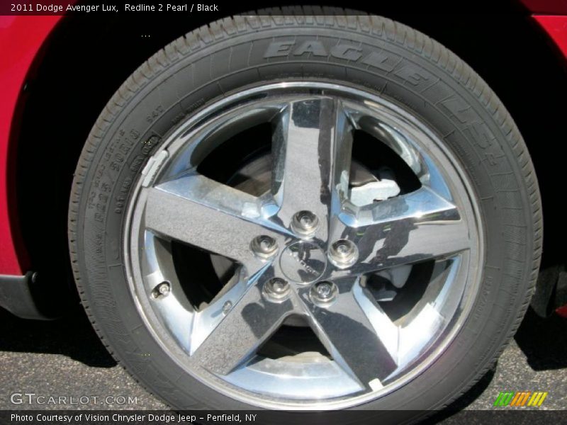 Redline 2 Pearl / Black 2011 Dodge Avenger Lux
