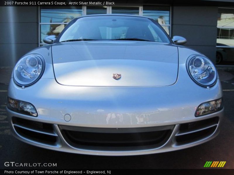Arctic Silver Metallic / Black 2007 Porsche 911 Carrera S Coupe