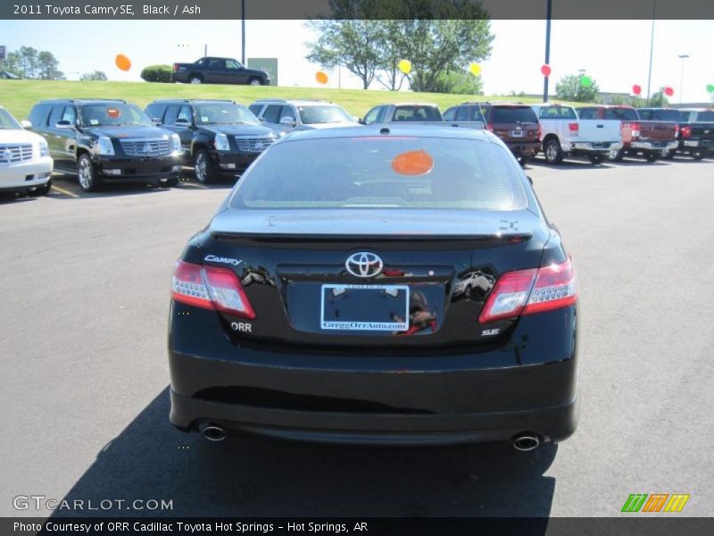 Black / Ash 2011 Toyota Camry SE