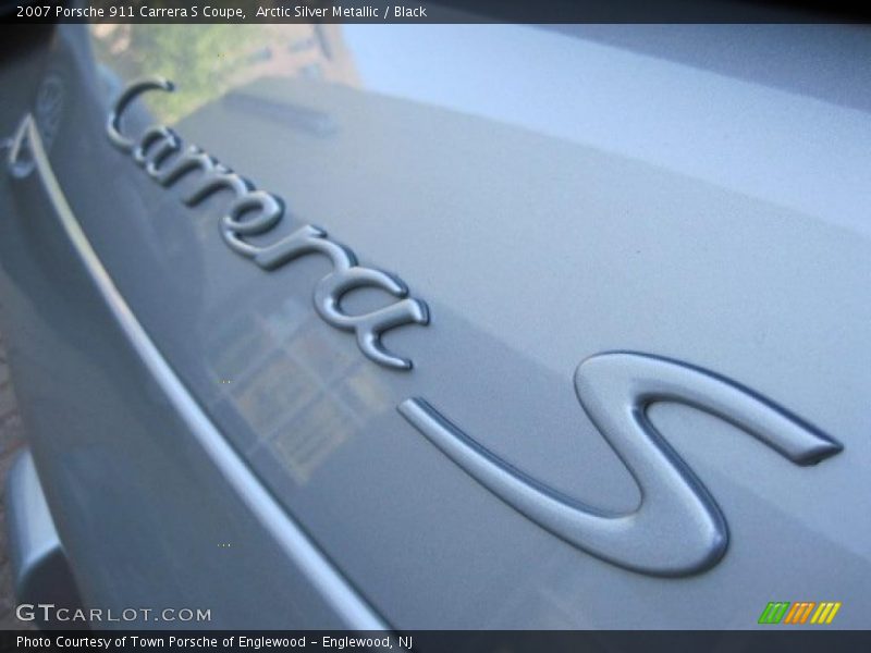 Arctic Silver Metallic / Black 2007 Porsche 911 Carrera S Coupe