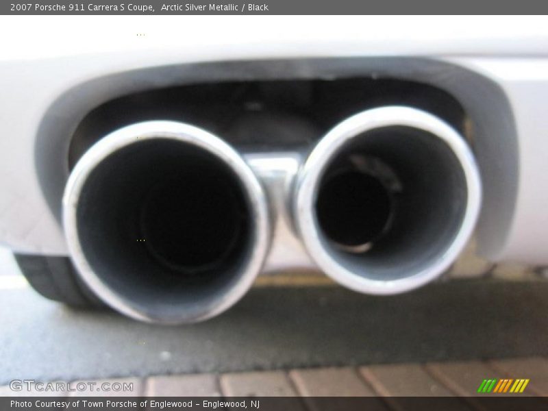 Arctic Silver Metallic / Black 2007 Porsche 911 Carrera S Coupe
