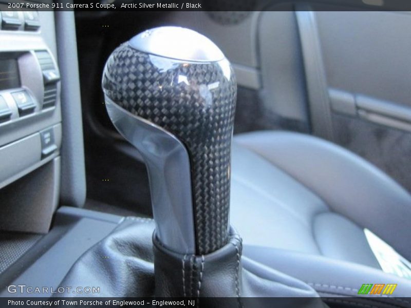 Arctic Silver Metallic / Black 2007 Porsche 911 Carrera S Coupe