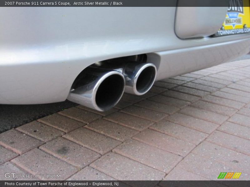 Arctic Silver Metallic / Black 2007 Porsche 911 Carrera S Coupe