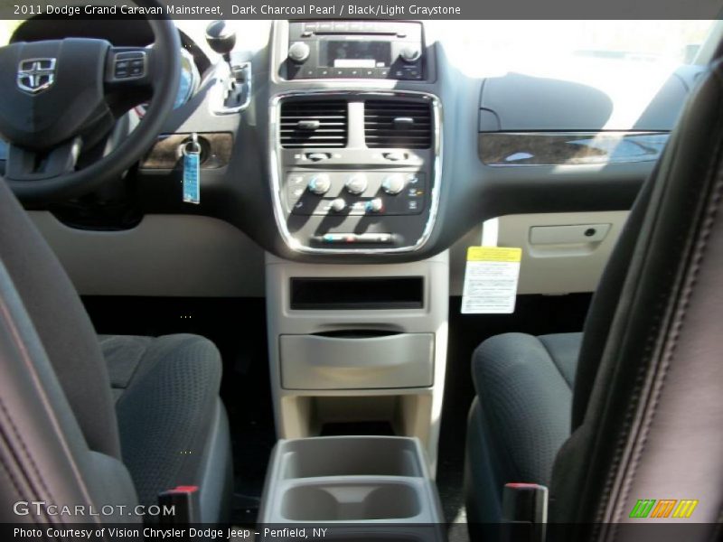 Dark Charcoal Pearl / Black/Light Graystone 2011 Dodge Grand Caravan Mainstreet