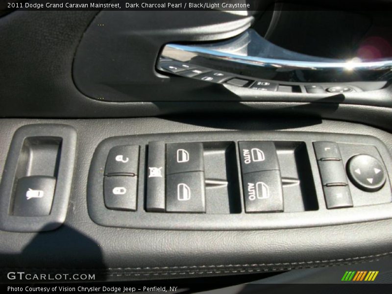 Dark Charcoal Pearl / Black/Light Graystone 2011 Dodge Grand Caravan Mainstreet