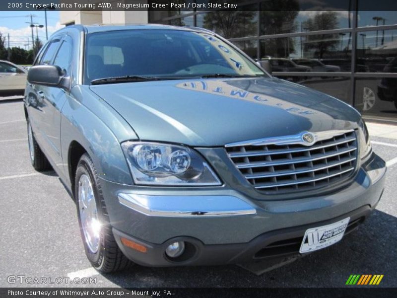 Magnesium Green Pearl / Dark Slate Gray 2005 Chrysler Pacifica Touring AWD