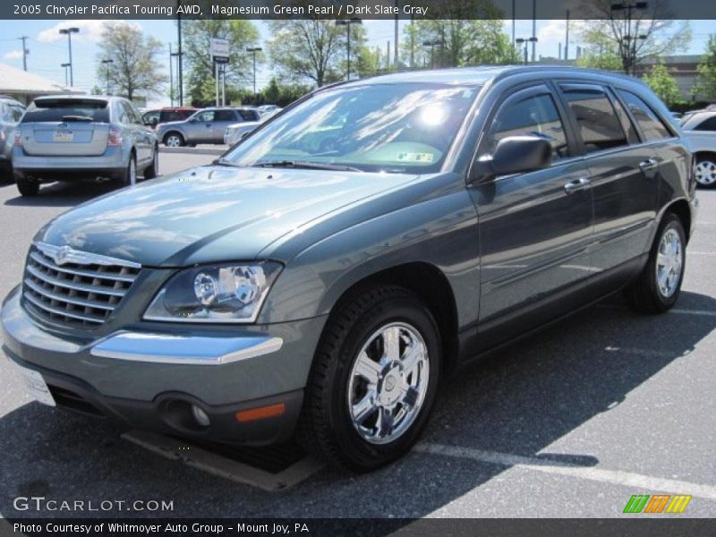Magnesium Green Pearl / Dark Slate Gray 2005 Chrysler Pacifica Touring AWD