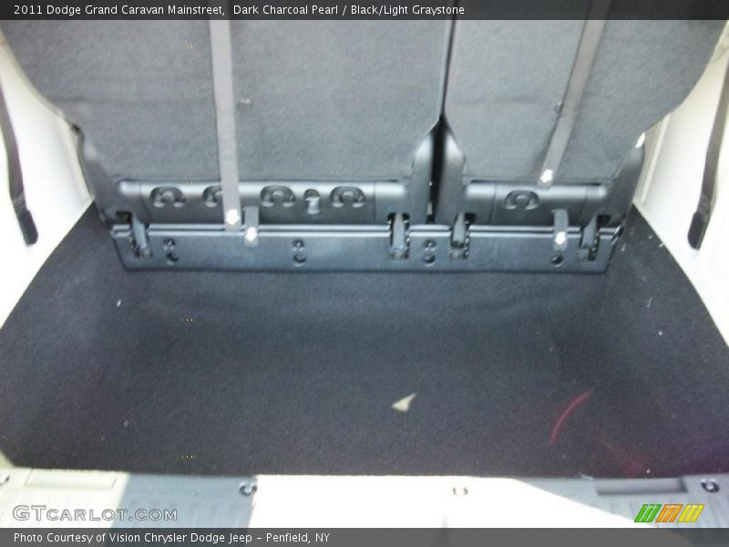 Dark Charcoal Pearl / Black/Light Graystone 2011 Dodge Grand Caravan Mainstreet
