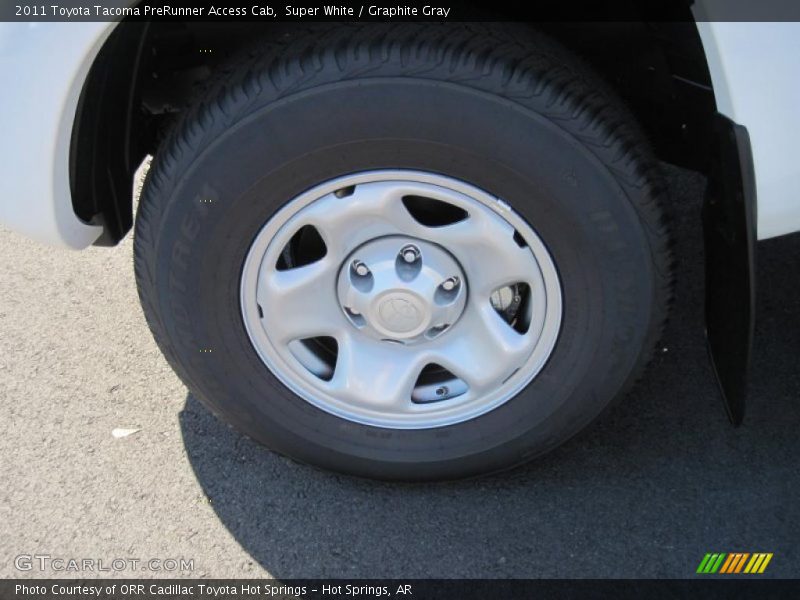 Super White / Graphite Gray 2011 Toyota Tacoma PreRunner Access Cab