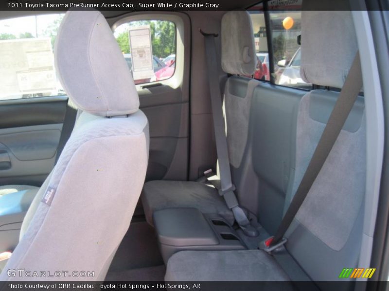 Super White / Graphite Gray 2011 Toyota Tacoma PreRunner Access Cab