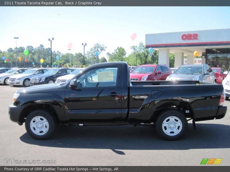 Black / Graphite Gray 2011 Toyota Tacoma Regular Cab