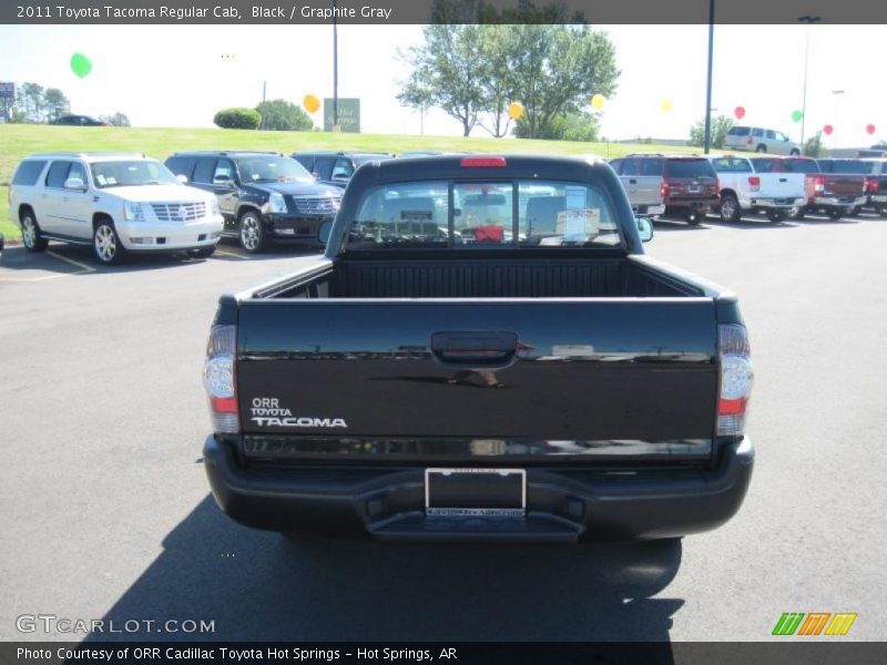 Black / Graphite Gray 2011 Toyota Tacoma Regular Cab