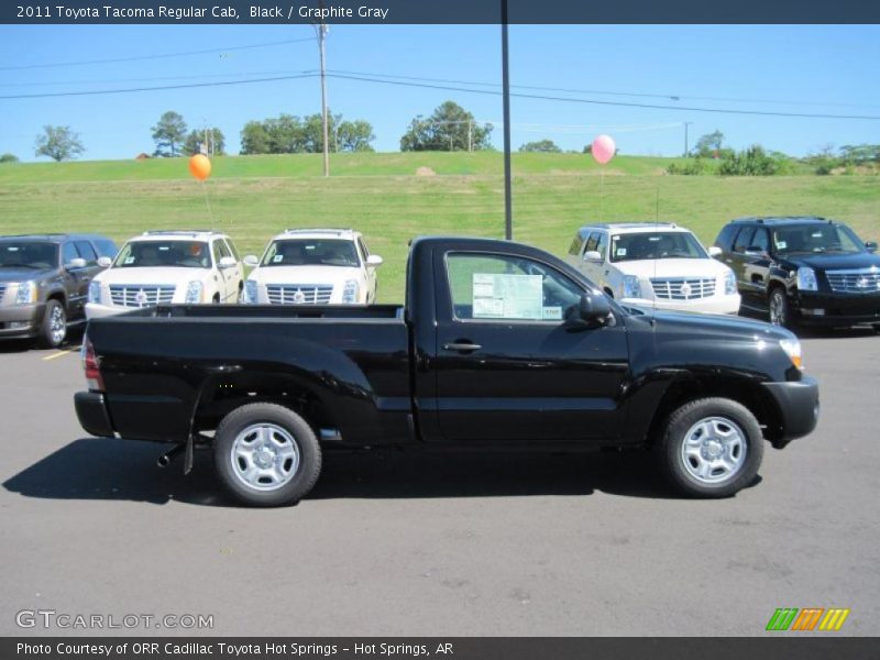 Black / Graphite Gray 2011 Toyota Tacoma Regular Cab