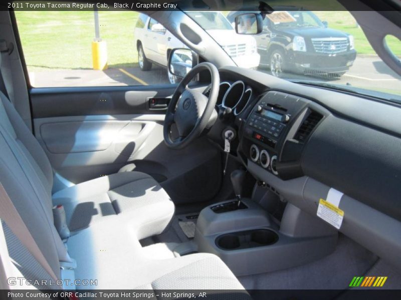 Black / Graphite Gray 2011 Toyota Tacoma Regular Cab