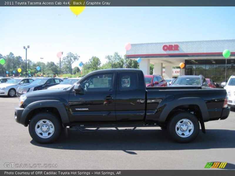 Black / Graphite Gray 2011 Toyota Tacoma Access Cab 4x4
