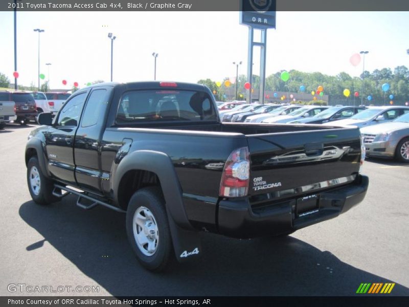 Black / Graphite Gray 2011 Toyota Tacoma Access Cab 4x4