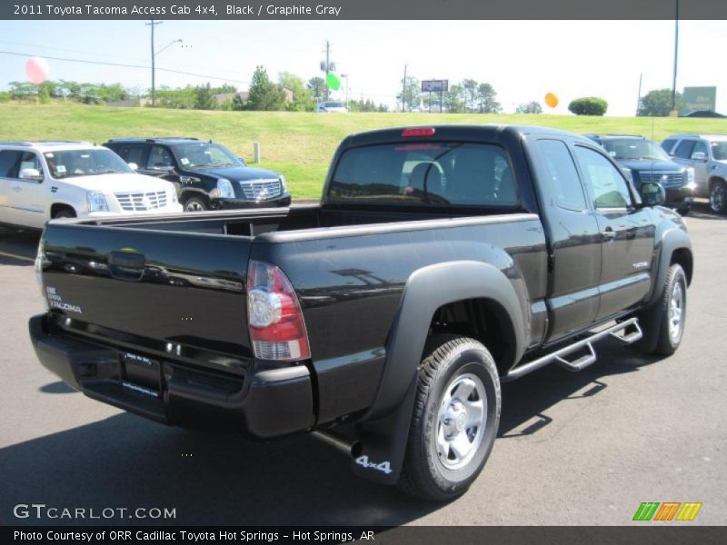 Black / Graphite Gray 2011 Toyota Tacoma Access Cab 4x4