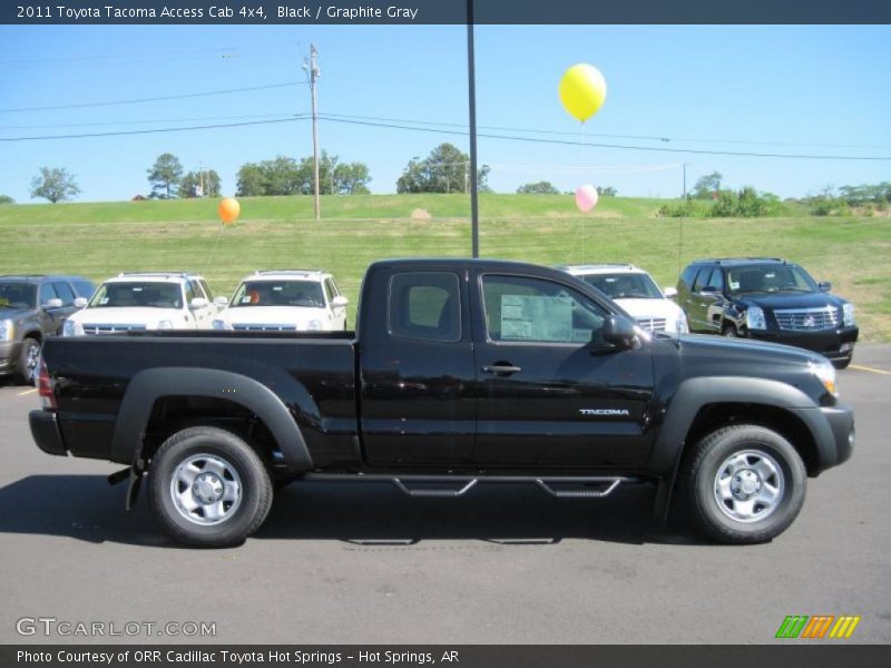 Black / Graphite Gray 2011 Toyota Tacoma Access Cab 4x4