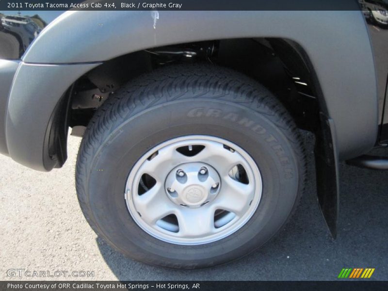Black / Graphite Gray 2011 Toyota Tacoma Access Cab 4x4