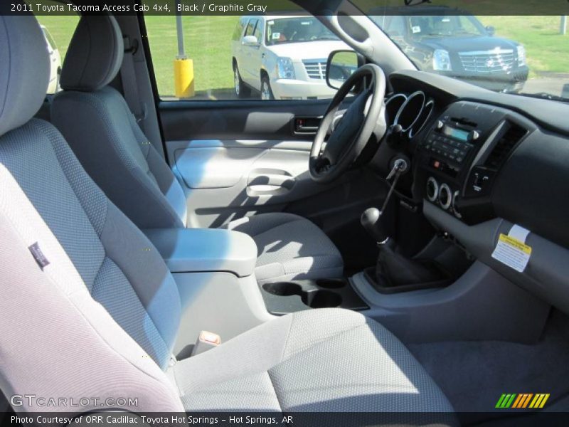 Black / Graphite Gray 2011 Toyota Tacoma Access Cab 4x4