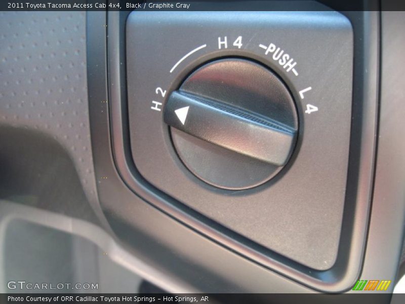Black / Graphite Gray 2011 Toyota Tacoma Access Cab 4x4