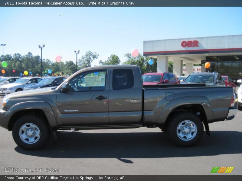 Pyrite Mica / Graphite Gray 2011 Toyota Tacoma PreRunner Access Cab