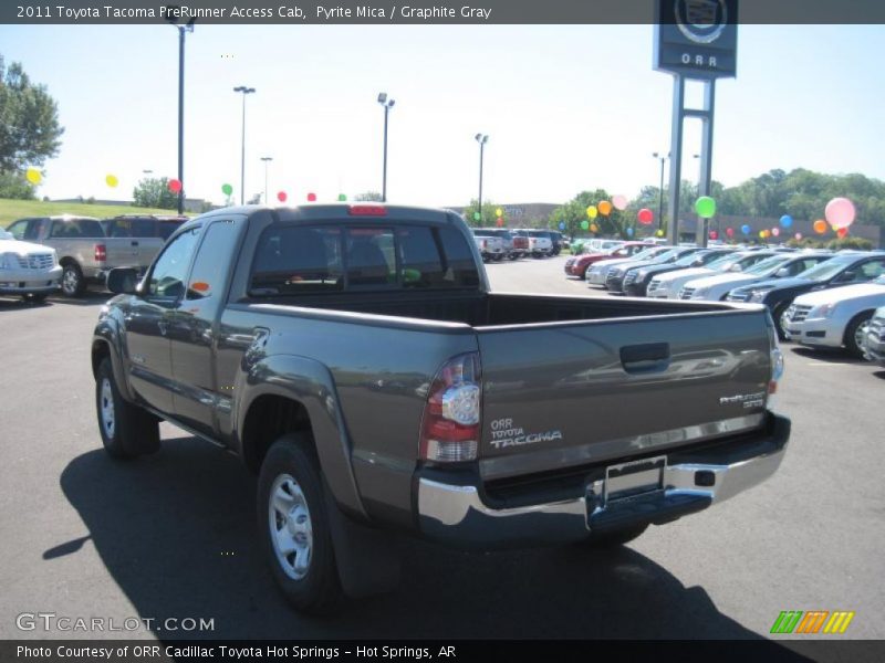 Pyrite Mica / Graphite Gray 2011 Toyota Tacoma PreRunner Access Cab