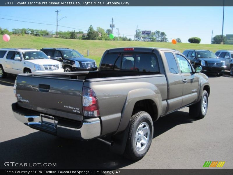 Pyrite Mica / Graphite Gray 2011 Toyota Tacoma PreRunner Access Cab