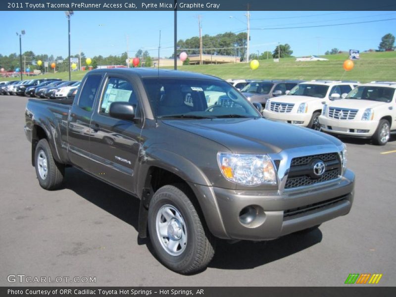 Pyrite Mica / Graphite Gray 2011 Toyota Tacoma PreRunner Access Cab