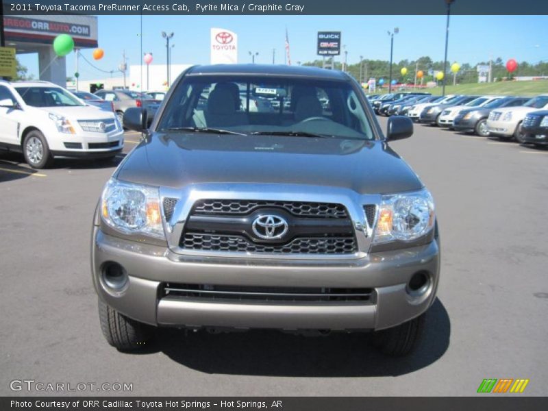 Pyrite Mica / Graphite Gray 2011 Toyota Tacoma PreRunner Access Cab