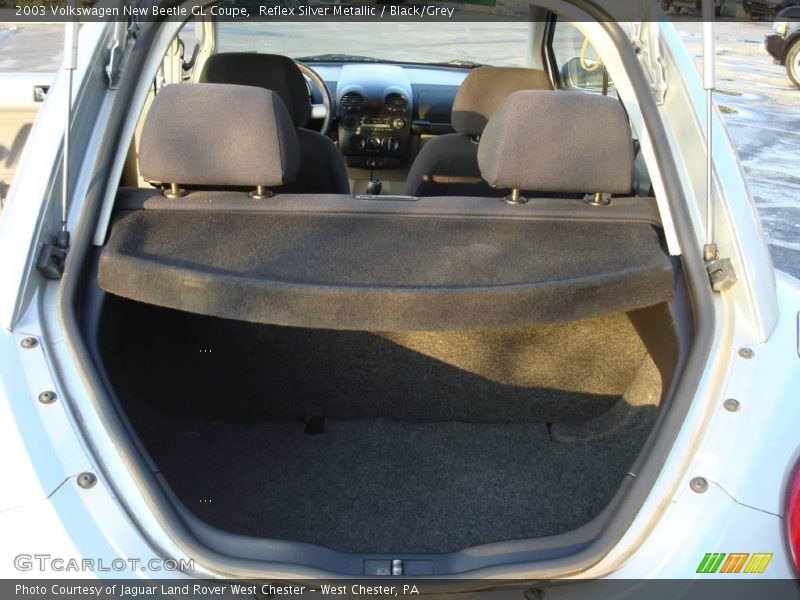 Reflex Silver Metallic / Black/Grey 2003 Volkswagen New Beetle GL Coupe