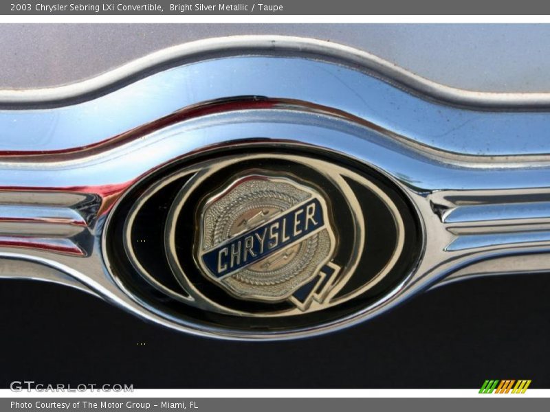  2003 Sebring LXi Convertible Logo