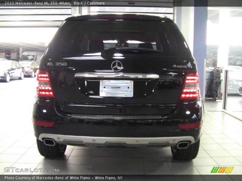 Black / Cashmere 2010 Mercedes-Benz ML 350 4Matic