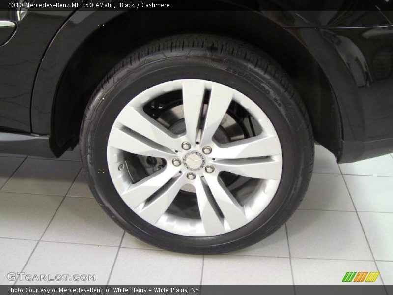Black / Cashmere 2010 Mercedes-Benz ML 350 4Matic