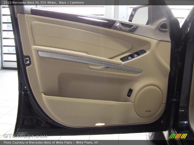 Black / Cashmere 2010 Mercedes-Benz ML 350 4Matic