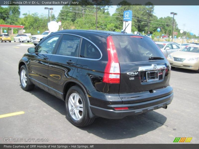 Crystal Black Pearl / Ivory 2011 Honda CR-V EX-L