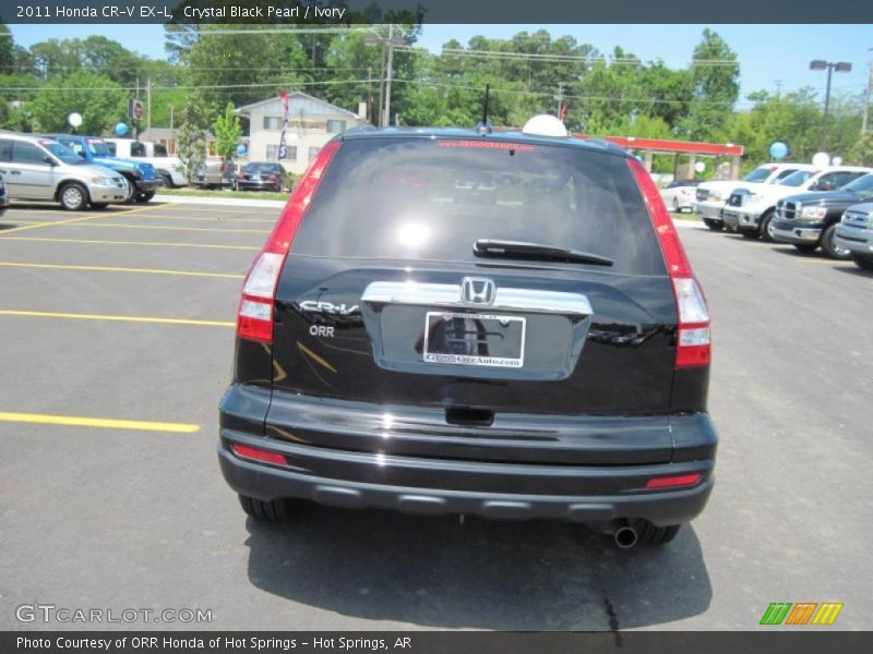 Crystal Black Pearl / Ivory 2011 Honda CR-V EX-L