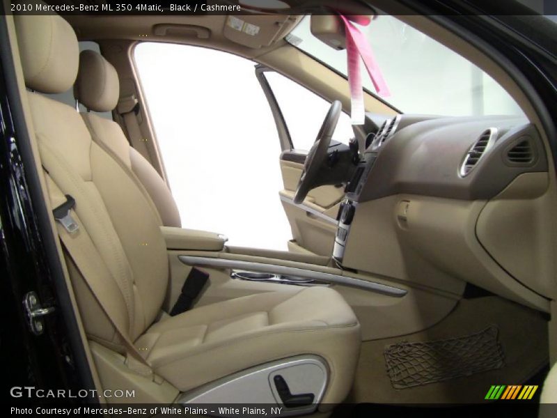 Black / Cashmere 2010 Mercedes-Benz ML 350 4Matic