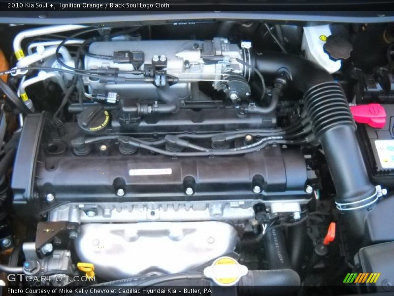  2010 Soul + Engine - 2.0 Liter DOHC 16-Valve CVVT 4 Cylinder