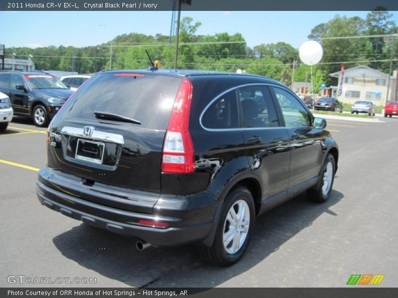 Crystal Black Pearl / Ivory 2011 Honda CR-V EX-L