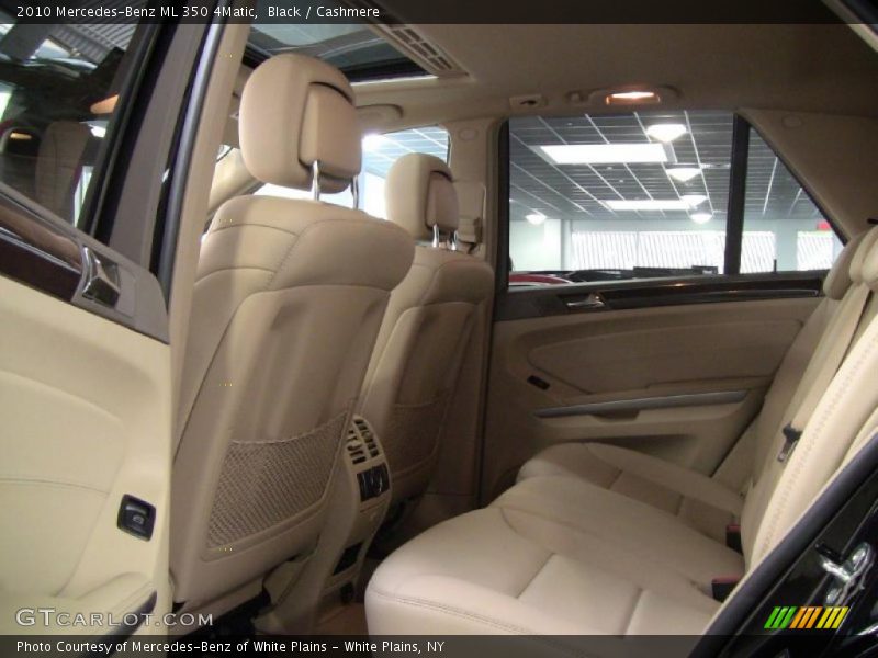 Black / Cashmere 2010 Mercedes-Benz ML 350 4Matic