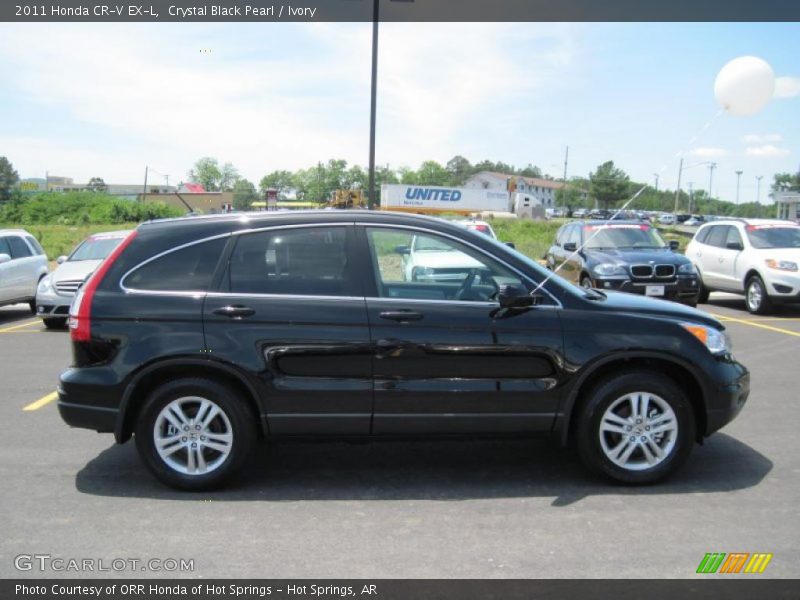 Crystal Black Pearl / Ivory 2011 Honda CR-V EX-L