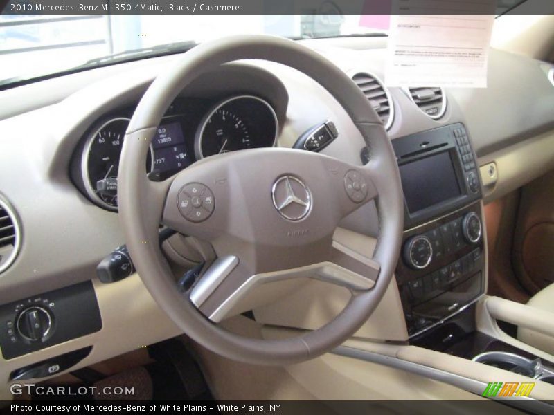 Black / Cashmere 2010 Mercedes-Benz ML 350 4Matic