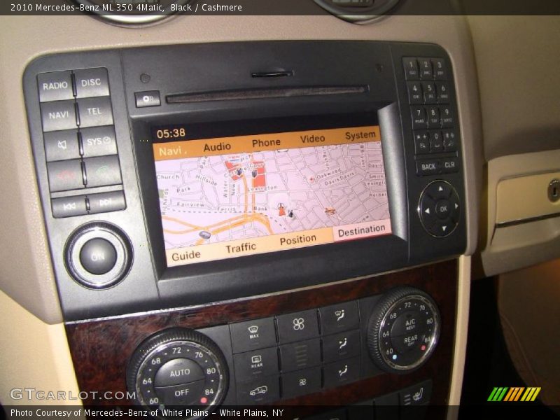 Black / Cashmere 2010 Mercedes-Benz ML 350 4Matic