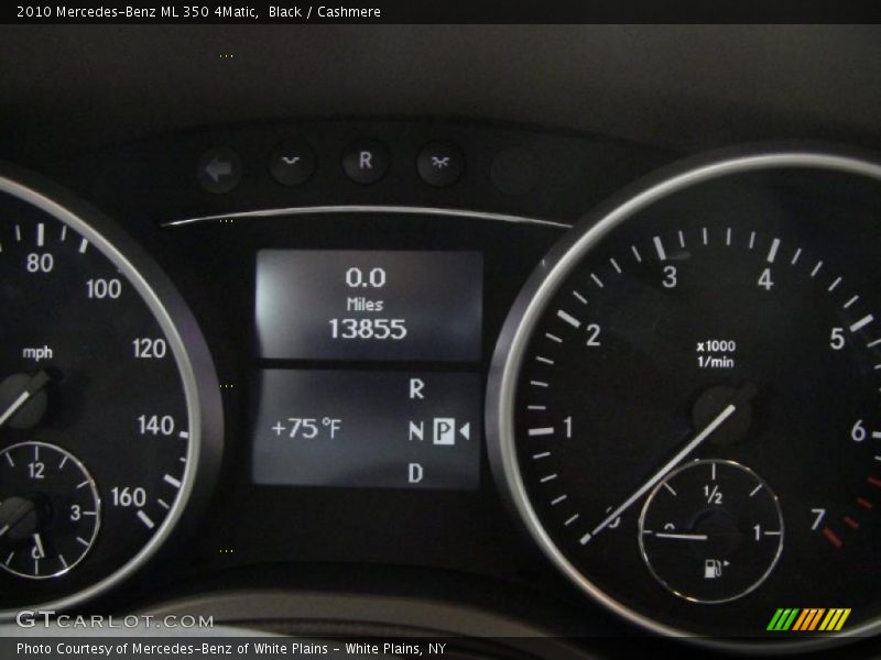 Black / Cashmere 2010 Mercedes-Benz ML 350 4Matic